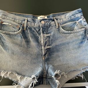 AGOLDE denim shorts. Size 31. Took the tags off but never worn. Like new